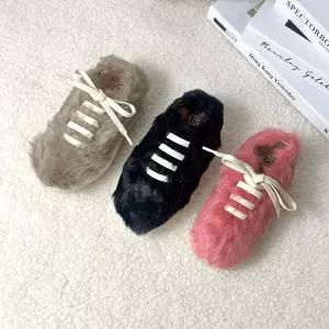 [보리보리/에이치오]아동털신 초등 털운동화 안감퍼 기모