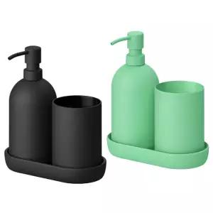 [롯데백화점]이케아 이케아 GANSJON 간셴 유리 욕실용품 3종 세트