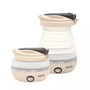 키친아트750HF 0.6L 라팔 휴대용 폴딩포트 접이식 전기 주전자 포터블 미니 포트 여행용 캠핑용 커피포트