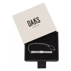 갤러리아 닥스셔츠 26SS 웨이브 컷팅 포인트 넥타이핀 DMG1ACTP300