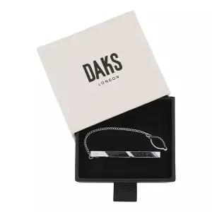 갤러리아 닥스셔츠 26SS 스트라이프 사금석 넥타이핀 DMG1ACTP123