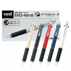 유니 제트스트림 3색 볼펜 SXE3-400-05 0.5mm 10자루 삼색 펜 멀티펜