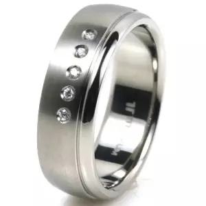 T-917 DIA 다이아몬드 티타늄 반지 이니셜무료 무료배송 맞춤제작 평생AS