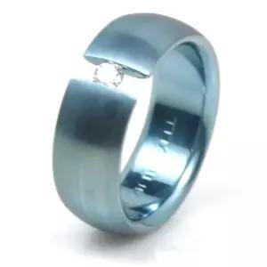 T-137 아노다이징 컬러 티타늄 반지 이니셜무료 무료배송 맞춤제작 평생AS