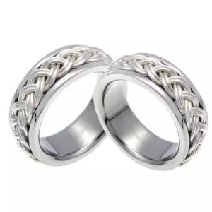 TS-012 CO 티타늄 커플링 반지 이니셜무료 무료배송 맞춤제작 평생AS