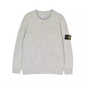 스톤아일랜드 키즈 와펜 패치 니트 7916502Z1 V0M64