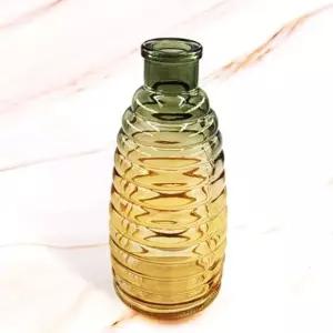 빈티지 가로스트라이프 유리꽃병 인테리어 꽃병 화병 (WFGTAVZ)