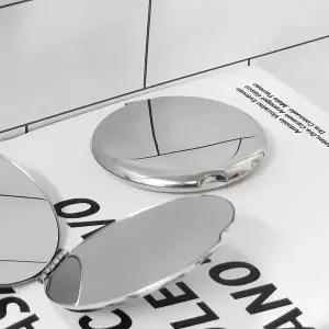 스텐 양면 손거울 원형 WFIF6AE