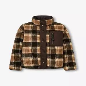 톰보이 9105413207 덤블 체크 리버시블 점퍼