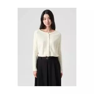 [국내매장정품] 에잇세컨즈 8SECONDS 밑단 스트링 가디건 카디건 아이보리 35495AMB10 176880