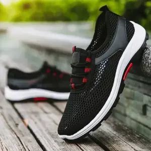 여름 메쉬 아쿠아슈즈 쿨링 슬립온 스니커즈 경량 (WFJ7G1Y)