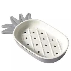 비누 물빠짐 트레이 파인애플 비누각 홀더 욕실 세면 (WFKBR77)