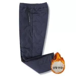 [하프클럽/]겨울 심리스 고주파 패딩 양털안감 밴딩 팬츠 바지 팬츠