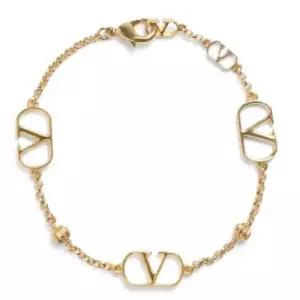 [발렌티노]VALENTINO 발렌티노 25FW V 로고 시그니처 브레이슬릿 (7W0J0X83 MET L01 7W2J0X83 L01)