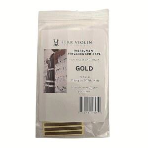HERR 바이올린, 바이올린과 비올라를 위한 테이프, 골드 핑거보드 노트 포지셔닝 현악기 악기