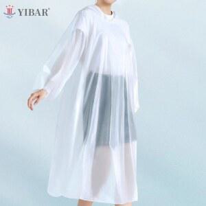 휴대용 두꺼운 비옷 여행 야외 비옷 방수 캠핑 레인 커버 여성 및 남성 일회용 여행 용품