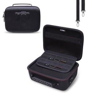 캐논 / 소니 / 니콘 / 파나소닉 / 코닥 DSLR 미러리스 카메라, 렌즈 및 액세서리용 L LTGEM DIY 맞춤형 카메라 케이스, 3겹 맞춤 폼, 텐 메모리 카드 포켓 및 어깨 스트랩 포함