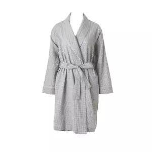 (여성가운) 사계절 잘 입어지는 면선염 체크 로브가운 (WRB2513W)