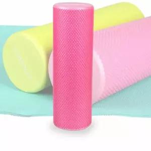 소프트폼롤러15x45cm 핑크 피로회복 근육이