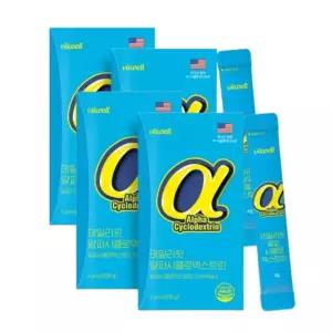 데일리핏 고함량 알파시디 제로핏파우더 알파cd 알파싸이클로덱스트린 14포, 4개