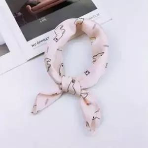 여성스러운st 미니 쁘띠 실크 스카프 선택 핑크알파카 W82B631