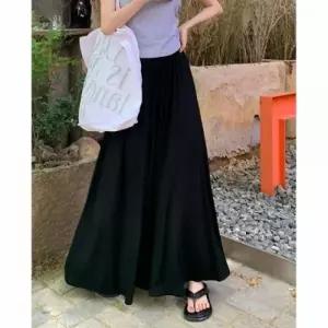 얇고시원한롱치마바지 롱스커트 와이드팬츠 치마 바지