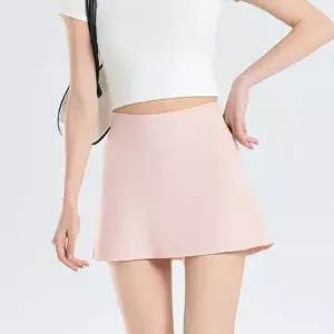 여성 자외선 차단 테니스 스커트 1P 쿨링 뒷포켓 치마 쿨링운동치마