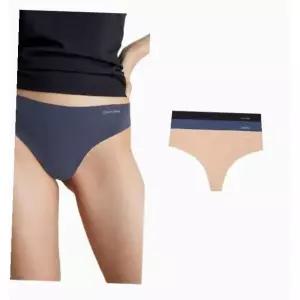 [Calvin Klein]UNDERWEAR CK 캘빈클라인 여성 팬티세트 심리스 티팬티 3팩 믹스 698275