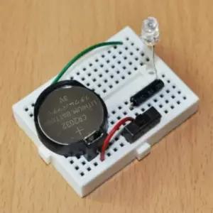 기울이면 불이 켜지는 회로만들기(건전지 포함)(5인용)(브레드보드)