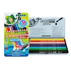 아쿠아 수채 색연필 12 미술용품 학용품