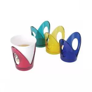 HOT4 747JCU28 핫홀더 종이컵홀더 컵받침 4개입