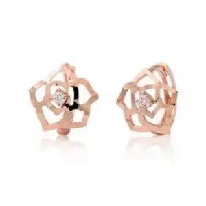 14K 예쁜머플러 장미 로즈골드 Gold 원터치 여성목도 WD27864