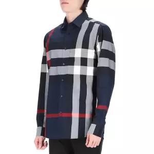 [버버리] 써머턴 체크 8073216 M SUMMERTON 남성 긴팔 셔츠