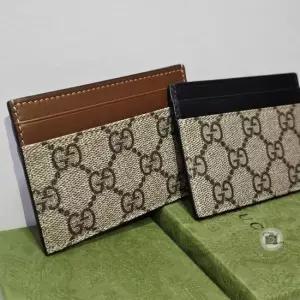 MUST IT_ 카드지갑 남성용 슈프림 카드홀더 브라운 779775