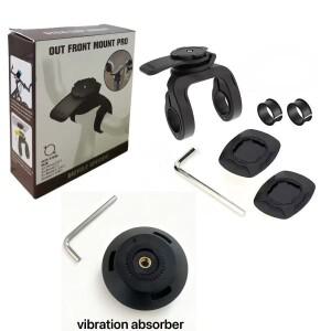 흔들림 방지 자전거 핸드폰 거치대 바이크 오토바이 마운트 자동 잠금 고속 탈부착 내비게이션 브래킷 범용