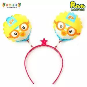 헤어밴드 391XYY47 풍선나라 뽀로로 풍선 캐릭터