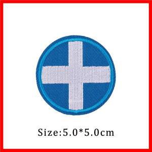 의류에 대한 플래그 패치 독일 미국 호주 자수 전술 패치 배낭 모자 라운드 배지 액세서리에 대한 철