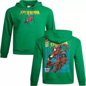 마블 스파이더맨 남성 그래픽 후드티 - 통기성 소프트 케시미어 코튼-블렌드 풀오버 스웨트셔츠 남성용