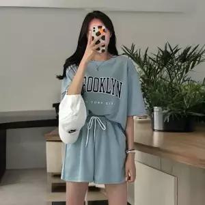 여성 여름 트레이닝 반팔 반바지 4컬러 스포츠웨어 운동복