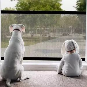 반려동물 강아지 안전 문 애완견 고양이 안전 문 출입문 펜스