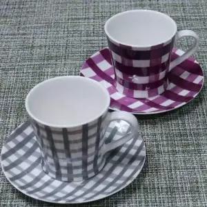 커피잔 찻잔 2조 세트 머그컵 예쁜컵 도자기 마에바다 홍차잔