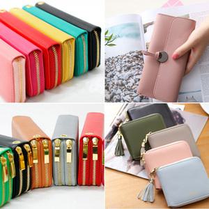 여성 지갑 여자 지퍼 장지갑 반지갑 학생 동전 카드