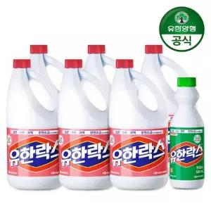 유한락스 후로랄 용기 2L x 6개 + 후레쉬 500ml