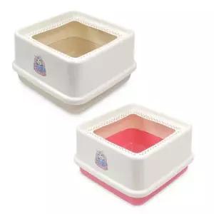 캣아이디어 탑엔트리 엣지 고양이 화장실 모래삽포함