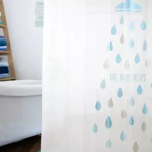 고급 PEVA/패브릭샤워커튼/샤워커튼봉/스프링압축봉