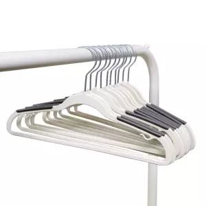 화이트래빗 디자인 논슬립 옷걸이  아동용베이직 30p 그레이