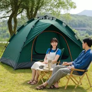 엣모어 감성캠핑 오토 원터치 텐트 방수 캠핑텐트