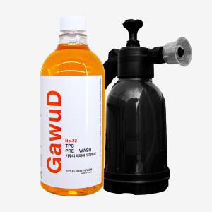 자동차 프리워시 세차 프리워시제 압축분무기 1리터 중성 세트