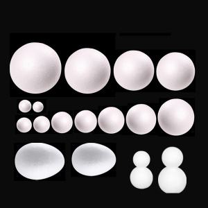 스티로폼공 10~200mm 백구 원형 계란 눈사람 스치로폼 우드락공 만들기재료