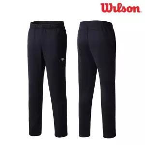 WILSON 남성 여성 겨울 기모 트레이닝 운동복 츄리닝 바지 팬츠 네이비